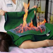 Чудодейственный огненный массаж: избавление от докучающих недугов и лишних жиров